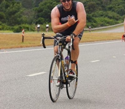 Simone Braendli wins Ironman South Africa 2014 (Photo credit: Robbie Little - FinisherPix)