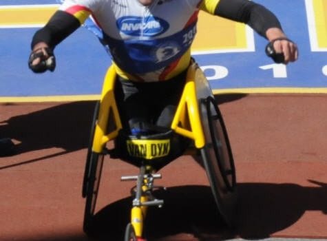 Javier Gomez leading the way in Auckland.