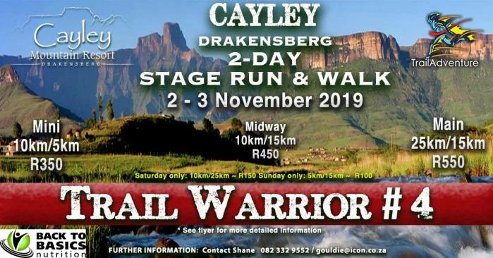 TrailAdventure Cayley TrailWarrior #4 Stage Run & Walk