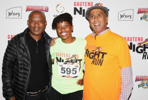 Gauteng Night Run sets Sandton alight