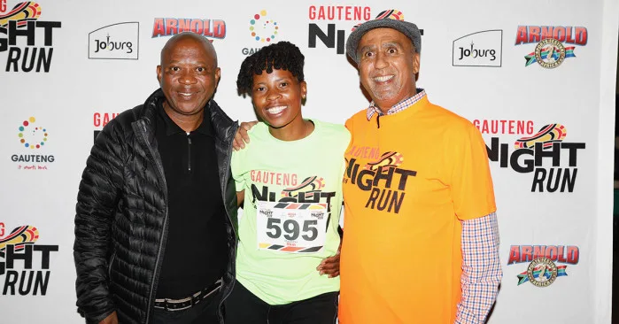 Gauteng Night Run sets Sandton alight